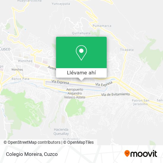 Mapa de Colegio Moreira