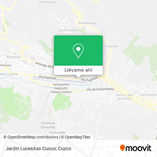 Mapa de Jardín Lucesitas Cusco