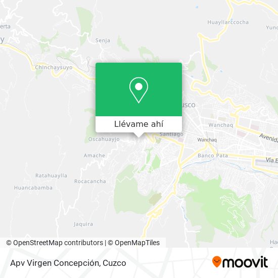 Mapa de Apv Virgen Concepción