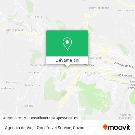 Mapa de Agencia de Viaje-Qori Travel Service