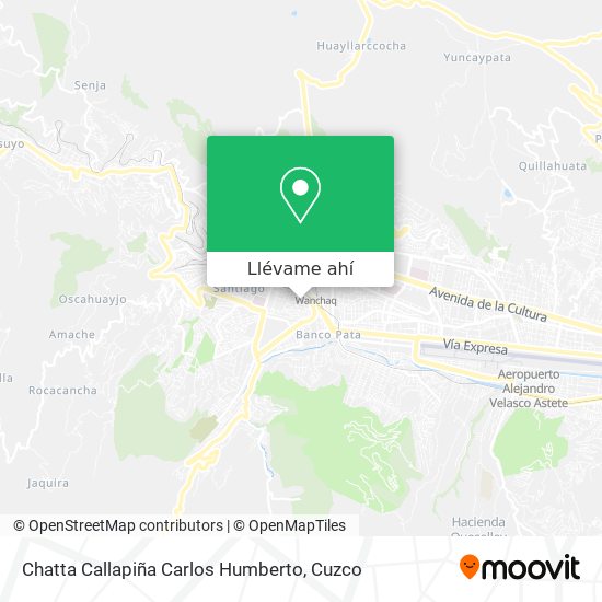 Mapa de Chatta Callapiña Carlos Humberto
