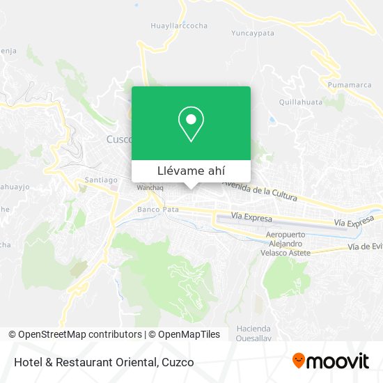 Mapa de Hotel & Restaurant Oriental