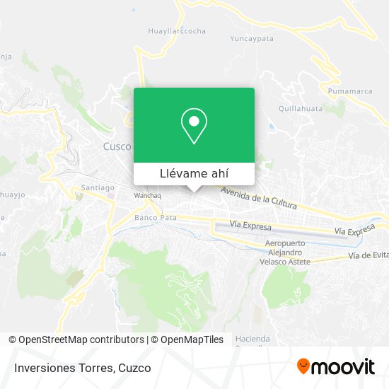 Mapa de Inversiones Torres