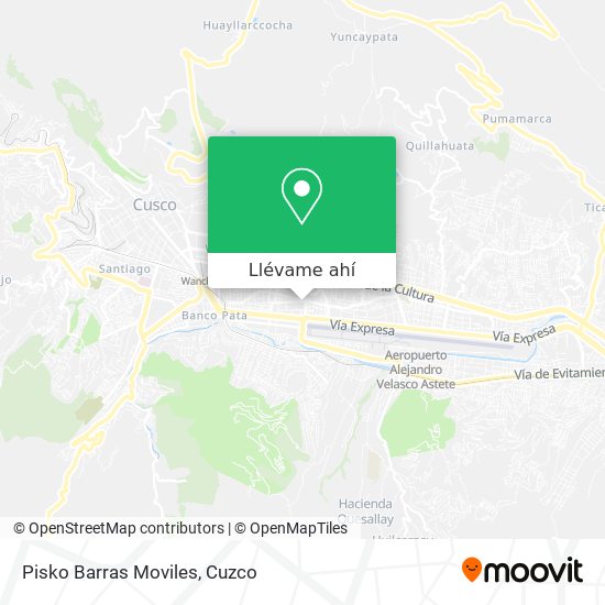 Mapa de Pisko Barras Moviles