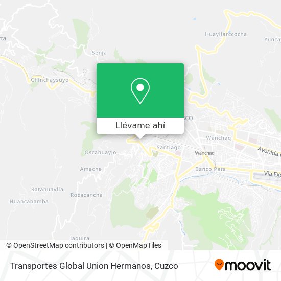 Mapa de Transportes Global Union Hermanos