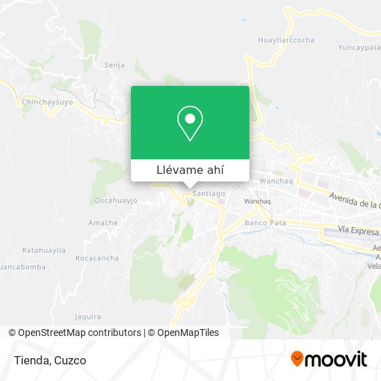 Mapa de Tienda