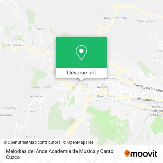 Mapa de Melodías del Ande Academia de Musica y Canto
