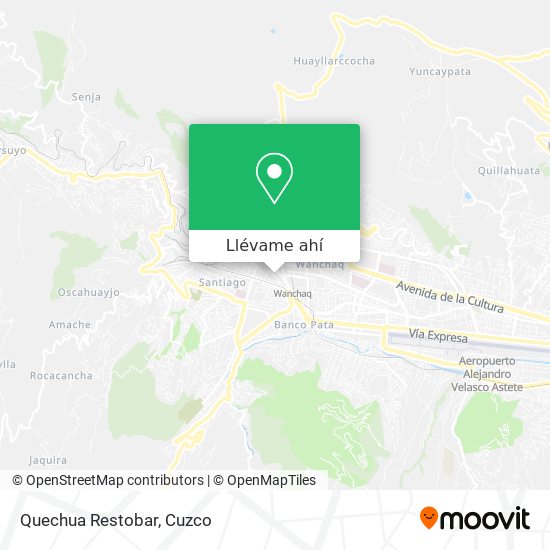 Mapa de Quechua Restobar