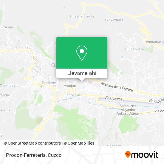 Mapa de Procon-Ferretería