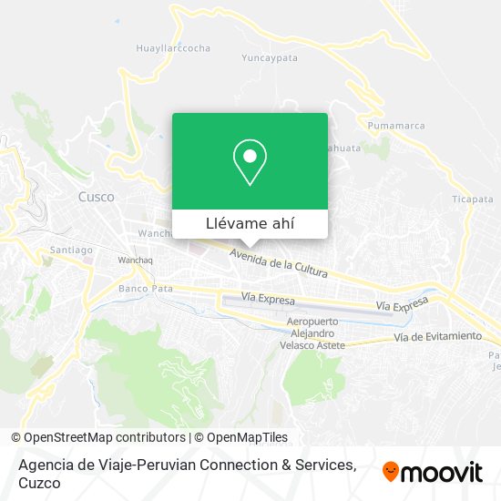 Mapa de Agencia de Viaje-Peruvian Connection & Services