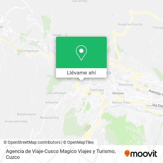 Mapa de Agencia de Viaje-Cusco Magico Viajes y Turismo