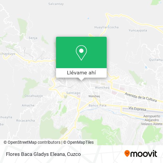 Mapa de Flores Baca Gladys Eleana