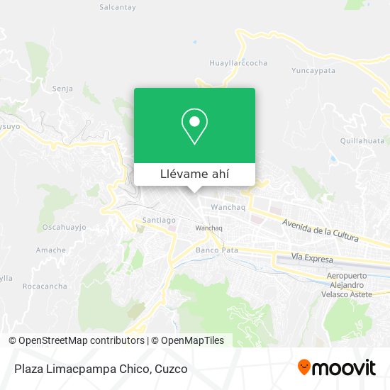 Mapa de Plaza Limacpampa Chico