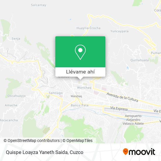 Mapa de Quispe Loayza Yaneth Saida