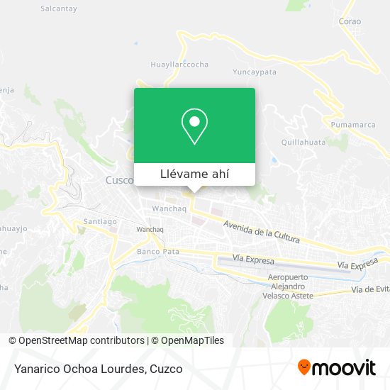 Mapa de Yanarico Ochoa Lourdes