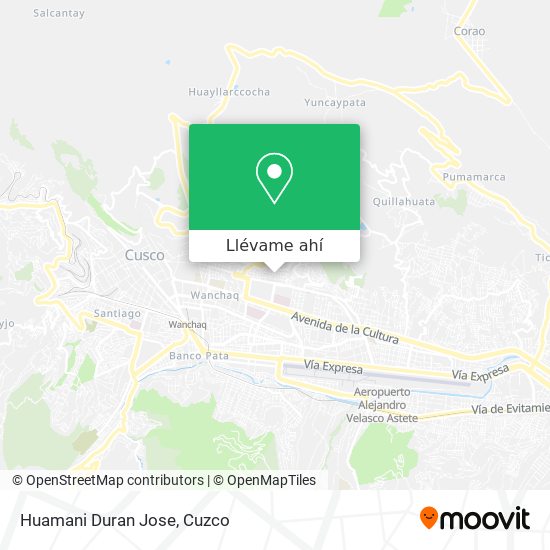 Mapa de Huamani Duran Jose