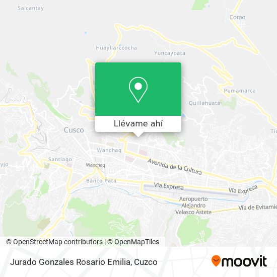Mapa de Jurado Gonzales Rosario Emilia