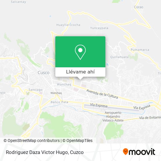 Mapa de Rodriguez Daza Victor Hugo