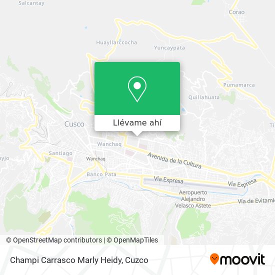 Mapa de Champi Carrasco Marly Heidy