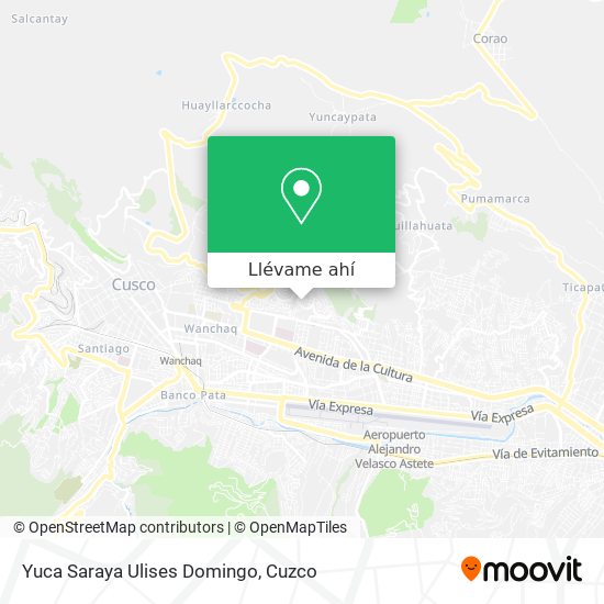 Mapa de Yuca Saraya Ulises Domingo