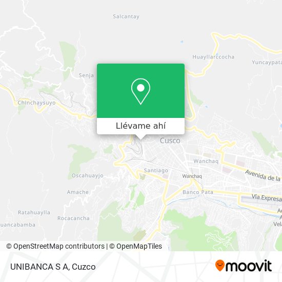 Mapa de UNIBANCA S A