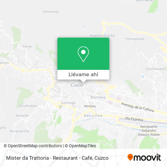 Mapa de Mister da Trattoria - Restaurant - Café