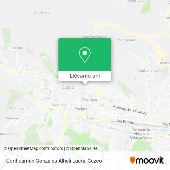 Mapa de Corihuaman Gonzales Alheli Laura