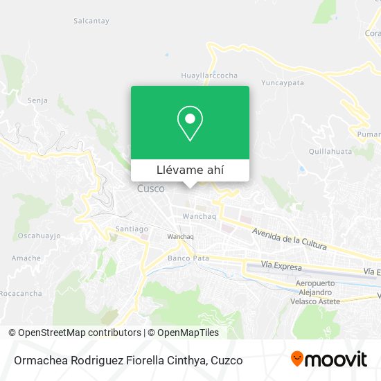 Mapa de Ormachea Rodriguez Fiorella Cinthya