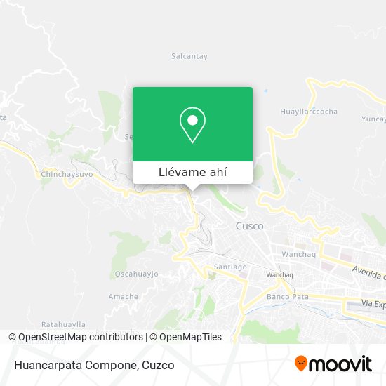 Mapa de Huancarpata Compone