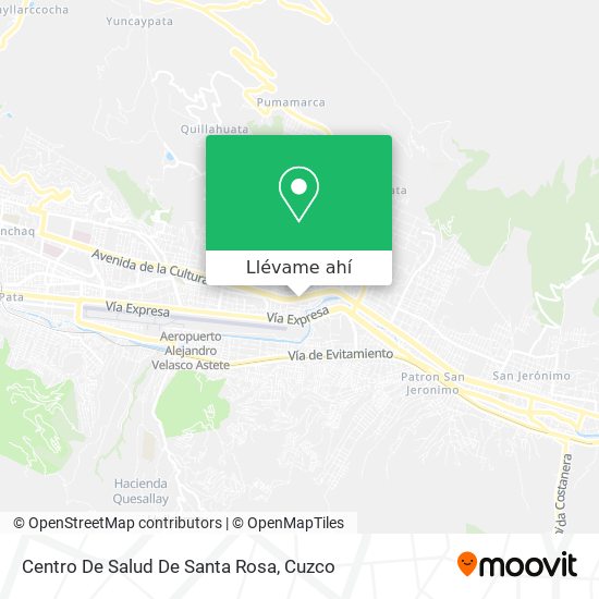 Mapa de Centro De Salud De Santa Rosa