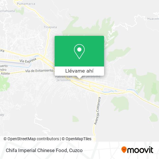 Mapa de Chifa Imperial Chinese Food