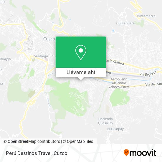 Mapa de Perú Destinos Travel
