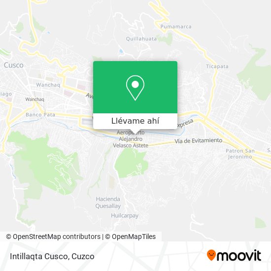 Mapa de Intillaqta Cusco