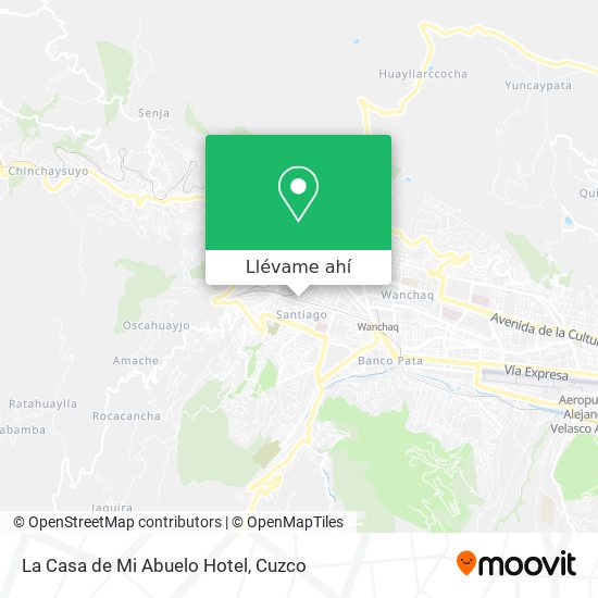 Mapa de La Casa de Mi Abuelo Hotel