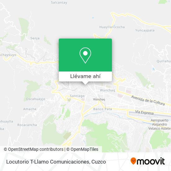 Mapa de Locutorio T-Llamo Comunicaciones