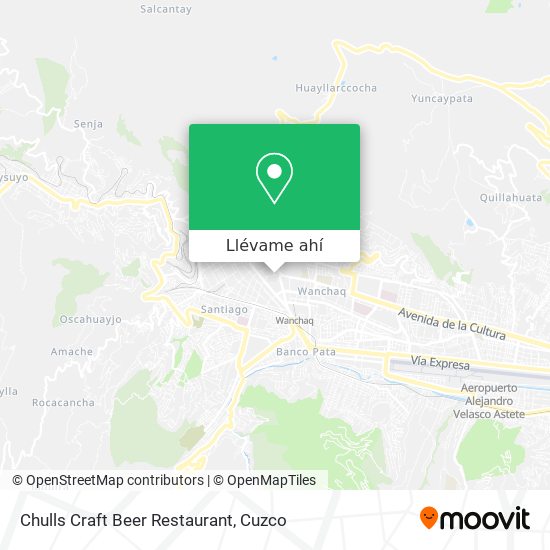 Mapa de Chulls Craft Beer Restaurant