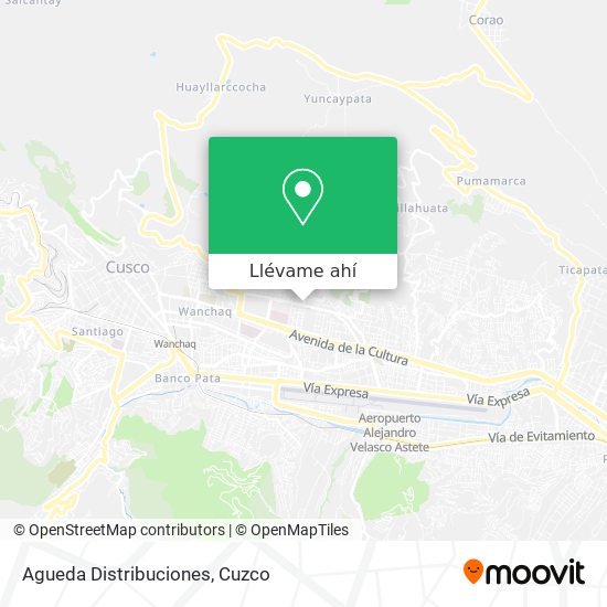 Mapa de Agueda Distribuciones