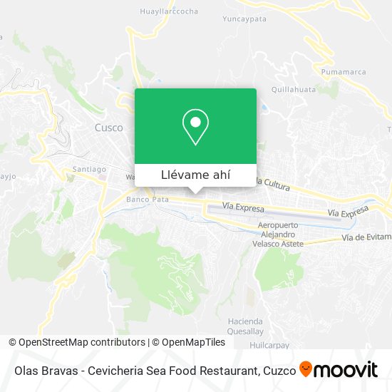 Mapa de Olas Bravas - Cevicheria Sea Food Restaurant