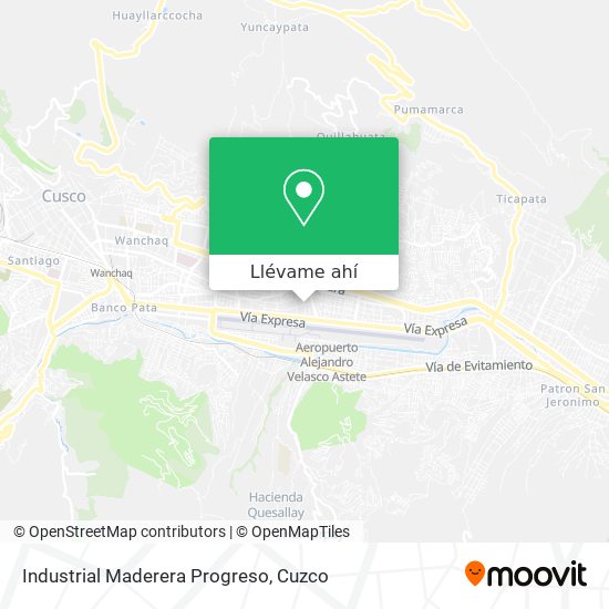 Mapa de Industrial Maderera Progreso