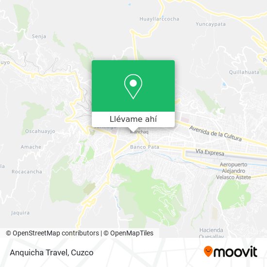 Mapa de Anquicha Travel
