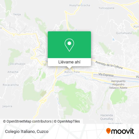 Mapa de Colegio Italiano