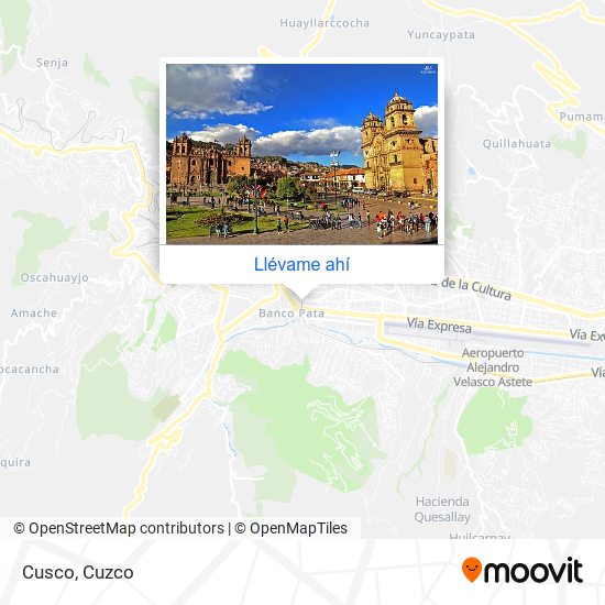 Mapa de Cusco
