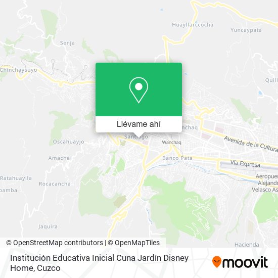 Mapa de Institución Educativa Inicial Cuna Jardín Disney Home