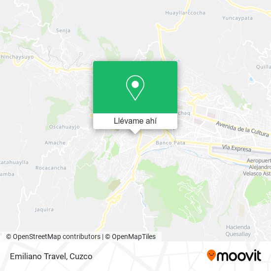 Mapa de Emiliano Travel