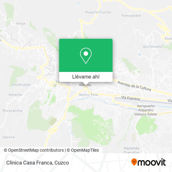 Mapa de Clínica Casa Franca