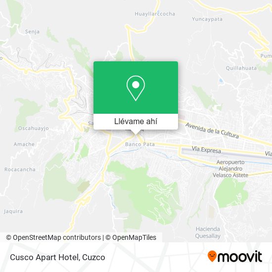 Mapa de Cusco Apart Hotel