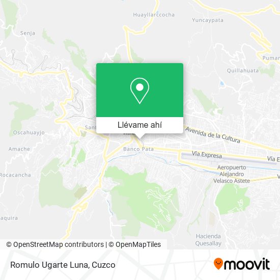 Mapa de Romulo Ugarte Luna