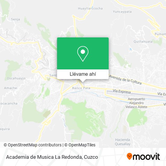Mapa de Academia de Musica La Redonda