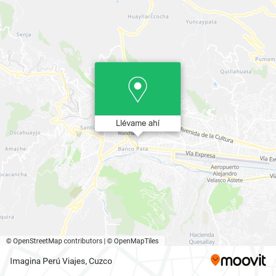 Mapa de Imagina Perú Viajes