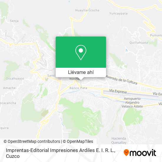 Mapa de Imprentas-Editorial Impresiones Ardiles E. I. R. L.